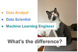 Data Scientist, Machine Learning Engineer & Data Analyst: What’s the difference?