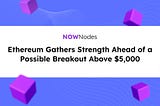 Ethereum Shows Strength Ahead of a Potential Breakout Above $5,000