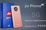 Jio Phone 5G Specifications, Camera, Price, Features, Big Battery