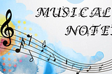 Musical — notes