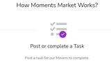 Moments Market — launch phase