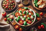 Fresh and Flavorful: Caprese Salad and Italian Appetizer Delights