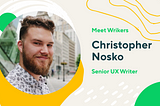 Meet Wrikers: Christopher Nosko, Senior UX Writer