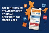 Top UI/UX Design Strategies Used by Indian Companies for Mobile Apps