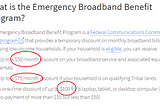 How to apply a Lifeline Program or the Emergency Broadband Benefit Program?