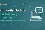LikeCoin Community Update #202108