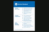 The Service Standard