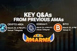AMARNA 3 AMA IN A ROW: RECAP