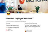 Blendle’s employee handbook staat nu publiek online. Dit is waarom.