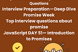 JavaScript Day 51 — Mastering JavaScript Basics: A Comprehensive Guide for Interview Preparation