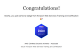 How I cleared the AWS Solutions Architect Associate Exam