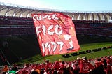 Torcida ‘família’, FICO acompanha o Internacional desde 1977