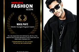Mukul Phate Honored with World’s Fashion Icon Award