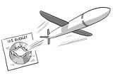 Missile making hole in the U.S. budget
