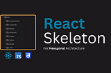 📂✨ Folder structure in a React hexagonal architecture