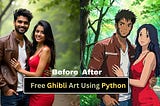 How to Turn Photos for free into Ghibli Art Using Python