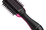 REVLON One-Step Hair Dryer And Volumizer Hot Air Brush, Black, Packaging May Vary,Price:$41.88
