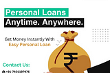 Personal Loan. Anytime, Anywhere.