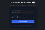 DIY YouTube to MP3 (or MP4) Download