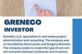 GreneCo — Investor