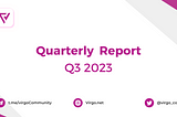 Quarterly Report: Q3 2023