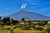 Mt Meru, in Arusha Tanzania