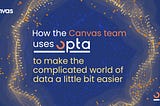 How the Canvas team uses Opta to make data easier to explore
