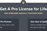 New Font Awesome Pro License