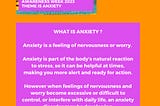 WHAT IS ANXIETY?