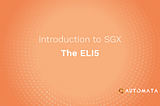 Introduction to SGX — The ELI5