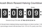 OKCash block halving