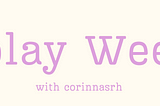 Wordplay Weekly Wednesday