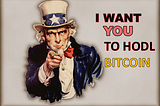Support your country. Buy Bitcoin