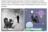 Stephen Hawking and able-ism