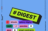 Recent developments in the cryptocurrency market