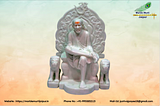 Sai Baba Marble Moorti Exporter and Supplier in Kumuram Bheem, Telangana — Marble Murti Jaipur