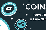 CoinsIO- The best earning platform