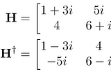 Matrices and Operations — Linear Algebra for QC