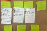 My analog to-do list system
