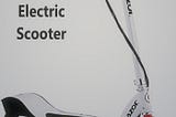 Razor E200 Electric scooter — A new way to freedom