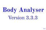 Body Analyser 3.3.3