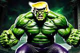 Donald Trump is the Incredible Hulk!