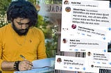 Arnab Das, a young writer from Midnipur, wrote a protest article about the death of a student of…