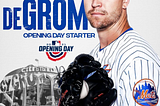 Jacob deGrom via @Mets on Instagram
