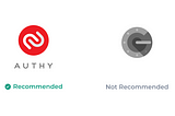 Why we recommend Authy for 2FA
