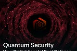Quantum Security — AME Chain