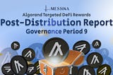 Algorand TDR Post-Distribution Report for GP9