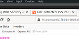 Web Security Academy Lab solution: ” Reflected XSS into HTML context with most tags and attributes…