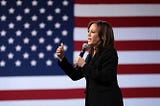 Kamala Harris, for the People” — “Never let anyone tell you who you are
