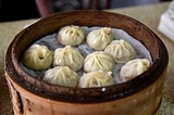Deliciously thought-provoking soup dumplings.